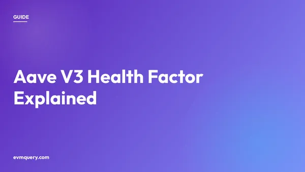 Aave V3 health factor — getUserAccountData fields, base-currency decimals, and the infinite health case