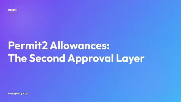 Permit2 allowances — reading the two-layer approval system with a REST API